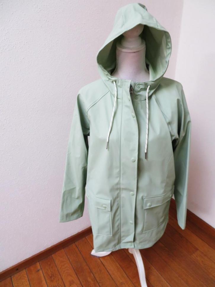 L10 BLUE MOTION nieuwe jas wind + waterdicht groen 40, Kleding | Dames, Jassen | Winter, Nieuw, Maat 38/40 (M), Groen, Ophalen of Verzenden