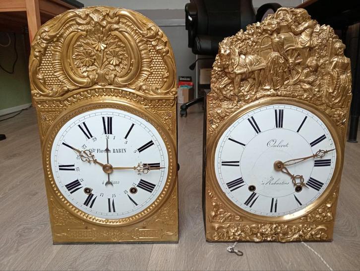 Twee. Comtoise klokken., Antiek en Kunst, Antiek | Klokken, Ophalen