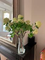Kunstbloemen Hortensia Wit - 6 Takken, Kunststof, 50 tot 75 cm, Wit, Nieuw