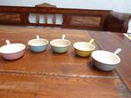 5 vintage keramiek ovenschaaltjes, Villeroy & boch, Antiek en Kunst, Ophalen of Verzenden