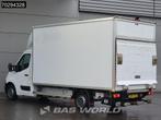 Opel Movano 145PK Laadklep Zijdeur Bakwagen Trekhaak Navi Ai, Auto's, 145 pk, Stof, Gebruikt, Euro 6
