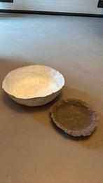 Papier Maché schalen, Huis en Inrichting, Woonaccessoires | Schalen en Manden, Ophalen of Verzenden, Zo goed als nieuw, Rond