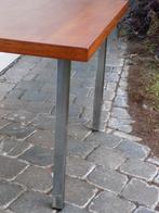 Teak retro bijzettafel vintage plantentafel mid century, Ophalen, Gebruikt