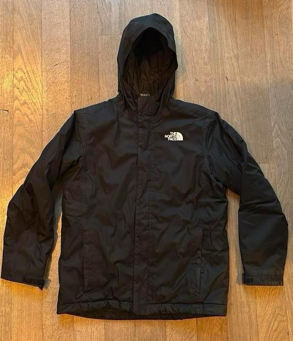 Zwarte north face skijas (jongen/meisje), Kinderen en Baby's, Kinderkleding | Maat 164, Zo goed als nieuw, Jongen of Meisje, Jas
