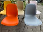 Vijf kleurige ikea stoelen, Huis en Inrichting, Ophalen, Gebruikt, Overige kleuren, Ikea