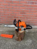 Stihl 017 kettingzaag, Ophalen, Gebruikt