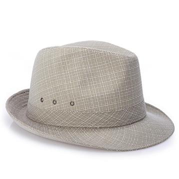Grijze trilby hoed  heren dames fedora retro jaxx beschikbaar voor biedingen