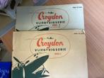 Croydon  Vliegtuig  Serie  Deel  1  en  2, Ophalen of Verzenden, Gelezen, Plaatjesalbum
