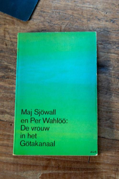 Maj Sjöwall en Per Wahlöö - De vrouw in Götakanaal, Boeken, Thrillers, Gelezen, Scandinavië, Ophalen