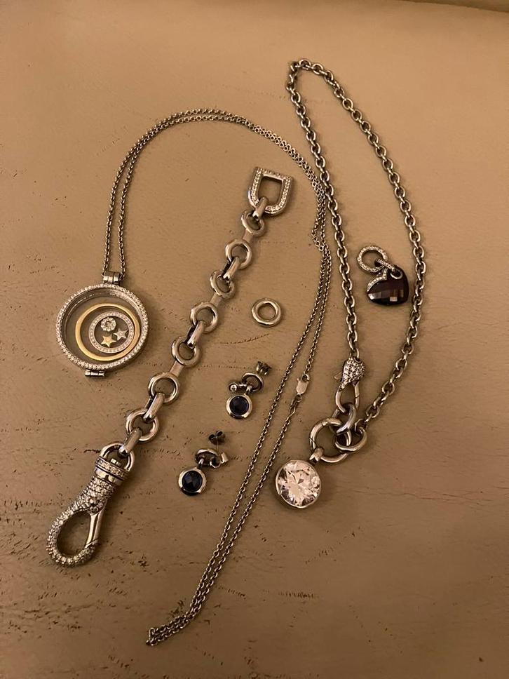 Lot zilver ti sento milano +_ 150 gram, Antiek en Kunst, Antiek | Goud en Zilver, Zilver, Ophalen of Verzenden