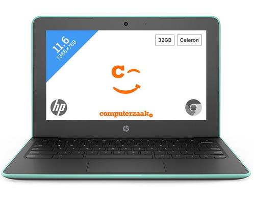 HP Chromebook 11 G7 EE Blauw/Intel Celeron 1.10GHz/4GB/32GB, Computers en Software, Chromebooks, Gebruikt, 11 inch, 4 GB of minder