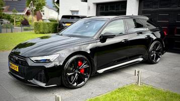 Audi RS6 | HUD |600pk| Pano| Garantie | B&O | Keram | Dynam+ beschikbaar voor biedingen