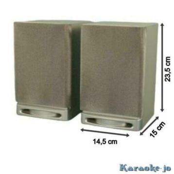 ORITRON Stereo 2-weg Bass-reflex speaker set 2x 30 watt beschikbaar voor biedingen