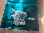 Makita DF457D boormachine 18V 1.5Ah + bitset, Ophalen of Verzenden, Nieuw, Boormachine, Variabele snelheid