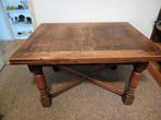 Houten eettafel, uitschuifbaar, Antiek en Kunst, Antiek | Meubels | Tafels, Ophalen