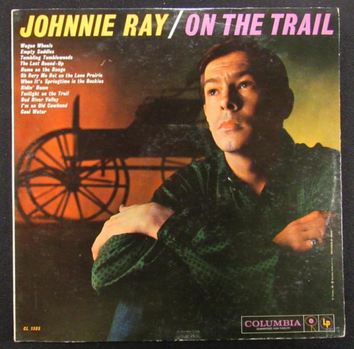 Johnnie Ray – On The Trail 1959 , pop  MONO, Cd's en Dvd's, Vinyl | Pop, Gebruikt, Voor 1960, 12 inch, Ophalen of Verzenden