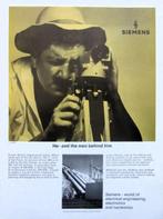 22 vintage advertenties reclames Siemens apparaten 1958-69, Verzenden, Gebruikt, Overige typen