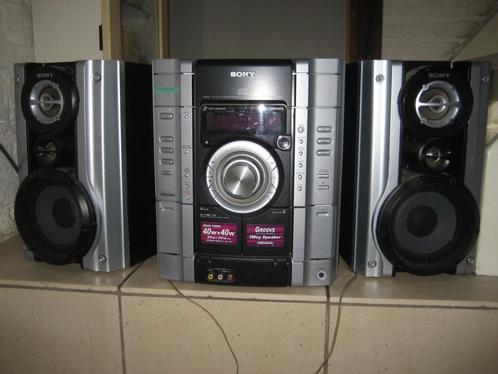 Stereo combi sony, Audio, Tv en Foto, Stereo-sets, Zo goed als nieuw, Cassettedeck, Cd-speler, Tuner of Radio, Speakers, Sony
