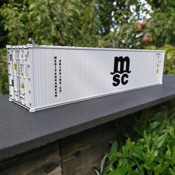 Tekno 40 ft zeecontainer MSC ( koelcontainer ) beschikbaar voor biedingen