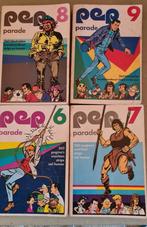 Stripverhalen Pep Parade nr 6, 7, 8 en 9 1072/1973, Meerdere comics, Ophalen of Verzenden, Gelezen, Europa