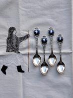 Groenland deense vintage theelepels jr 70 verzilverd, Ophalen of Verzenden