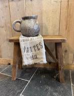 Houten bankje - krukje 50 cm, -, -, Nieuw, Ophalen of Verzenden