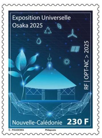 Jaar 2025 Nw-Caledonië.Exposition Universelle Osaka 2025.  beschikbaar voor biedingen