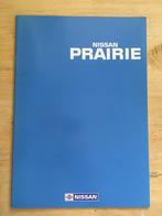 Autofolder/Brochure Nissan Prairie 1989, Ophalen of Verzenden, Nieuw, Nissan