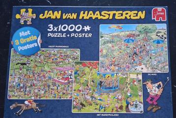 Jan van Haasteren Puzzel - 3x1000 stukjes beschikbaar voor biedingen