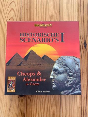 Kolonisten Historische Scenario's beschikbaar voor biedingen