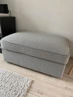 Hocker / Poef Kivik Ikea in nieuwstaat met nieuwe hoes, Ophalen of Verzenden, Zo goed als nieuw, Rechthoekig, 75 tot 100 cm