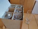 6 bierglazen op voet, gilde kristal, Antiek en Kunst, Ophalen