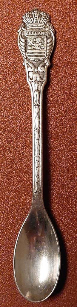 Lepeltje Zeeland provinciewapen, Antiek en Kunst, Antiek | Bestek, Ophalen of Verzenden