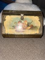 Vintage Blikken Doos met Appels, Ophalen of Verzenden