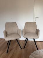 2 eetkamerstoelen Raffy zand, Ophalen, Twee, Overige kleuren, Nieuw