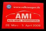 Volkswagen AMI Leipzig pin- april 2009, Verzenden, Nieuw, Transport, Speldje of Pin