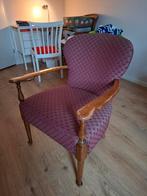 Antiek stoeltje met armleuningen, Huis en Inrichting, Fauteuils, Ophalen of Verzenden