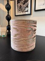 Practige lampenkamp champange goud / oud roze, Huis en Inrichting, Lampen | Lampenkappen, Overige kleuren, 25 tot 50 cm, Rond