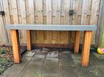 Tuintafel hout, Tuin en Terras, Tuintafels, Ophalen, Zo goed als nieuw, Rechthoekig, Hout