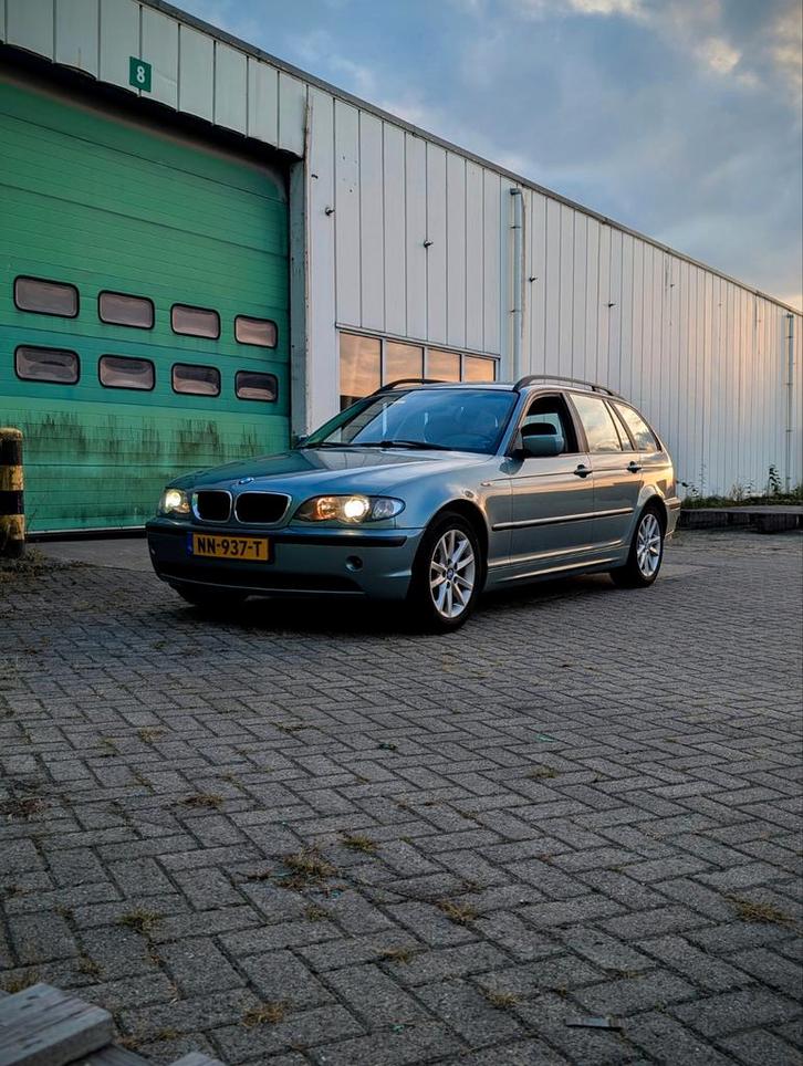 BMW 3-Serie 2.0 I 318 Touring 2002 Groen, Auto's, BMW, Particulier, 3-Serie, ABS, Airbags, Airconditioning, Centrale vergrendeling