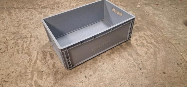 Te koop magazijnbak Auer 60x40x23 grijs, Doe-het-zelf en Verbouw, Kratten en Dozen, Zo goed als nieuw, Krat, 100 cm of meer, 50 cm of meer