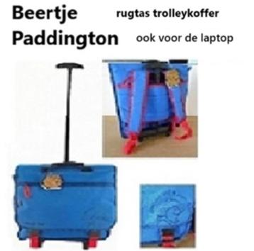 Beertje Paddington rugtas trolleykoffer  beschikbaar voor biedingen