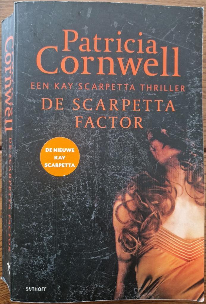 Boek De scarpetta factor van Patricia Cornwell, Boeken, Thrillers, Gelezen, Ophalen of Verzenden