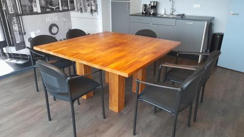 pracht Tafel nieuw  140 x 140, Huis en Inrichting, Tafels | Sidetables, Nieuw, 25 tot 50 cm, 100 tot 150 cm, Rechthoekig, Verzenden