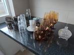 Gratis servies glaswerk rookglas bierglazen etc., Huis en Inrichting, Complete inboedels, Ophalen