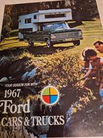 1967 USA Ford jeep pick-up camper modellen folder oa Bronco, Ophalen of Verzenden, Zo goed als nieuw, Ford