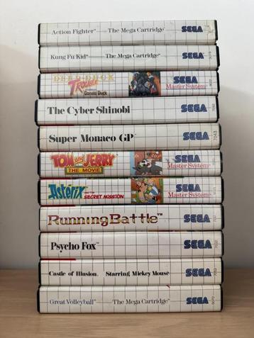 Games Sega Master System beschikbaar voor biedingen