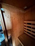Infralux Infrarood Sauna 2-persoons - Zonder Deur, Ophalen, Gebruikt, Infrarood, Complete sauna