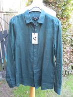 Shoeby, Fred van Leer, size S NIEUW!, Kleding | Heren, Overhemden, Verzenden, Halswijdte 38 (S) of kleiner, Groen, Shoeby, Fred van Leer