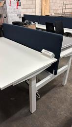 Electrich in hoogte verstelbare dubbele werk plek, Huis en Inrichting, Bureaus, Ophalen, Zo goed als nieuw